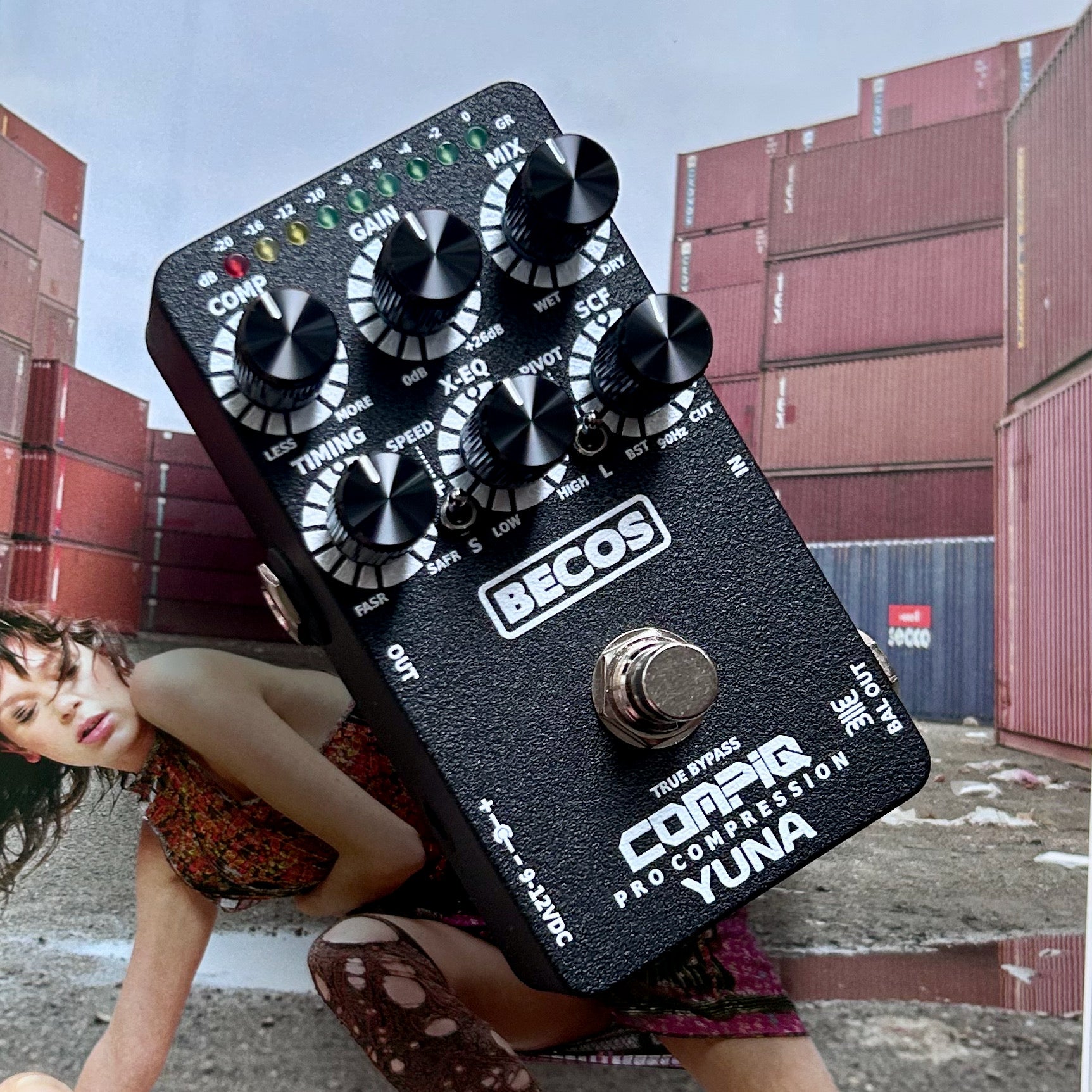CompIQ YUNA Pro Compressor (with DITOS) – Joe's Pedals