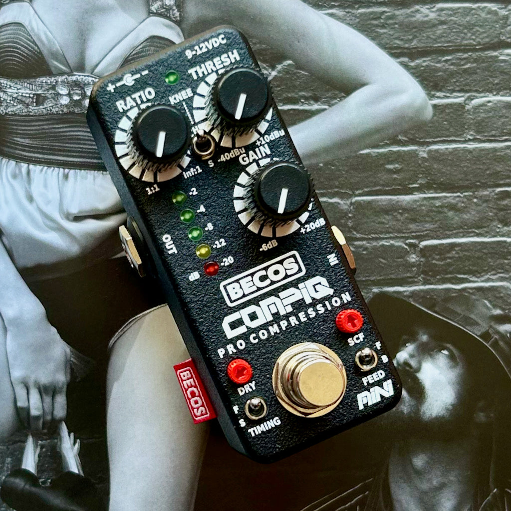 mini bass compressor pedal CompIQ MINI Pro Compressor – Joe's Pedals