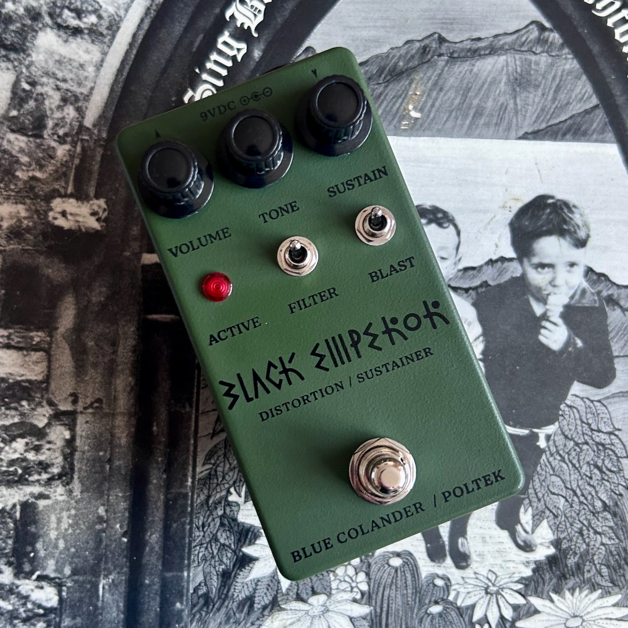 ギター Blue Colander Black Emperor Acid Bath Blue Colander Black Emperor - Gitarren Total