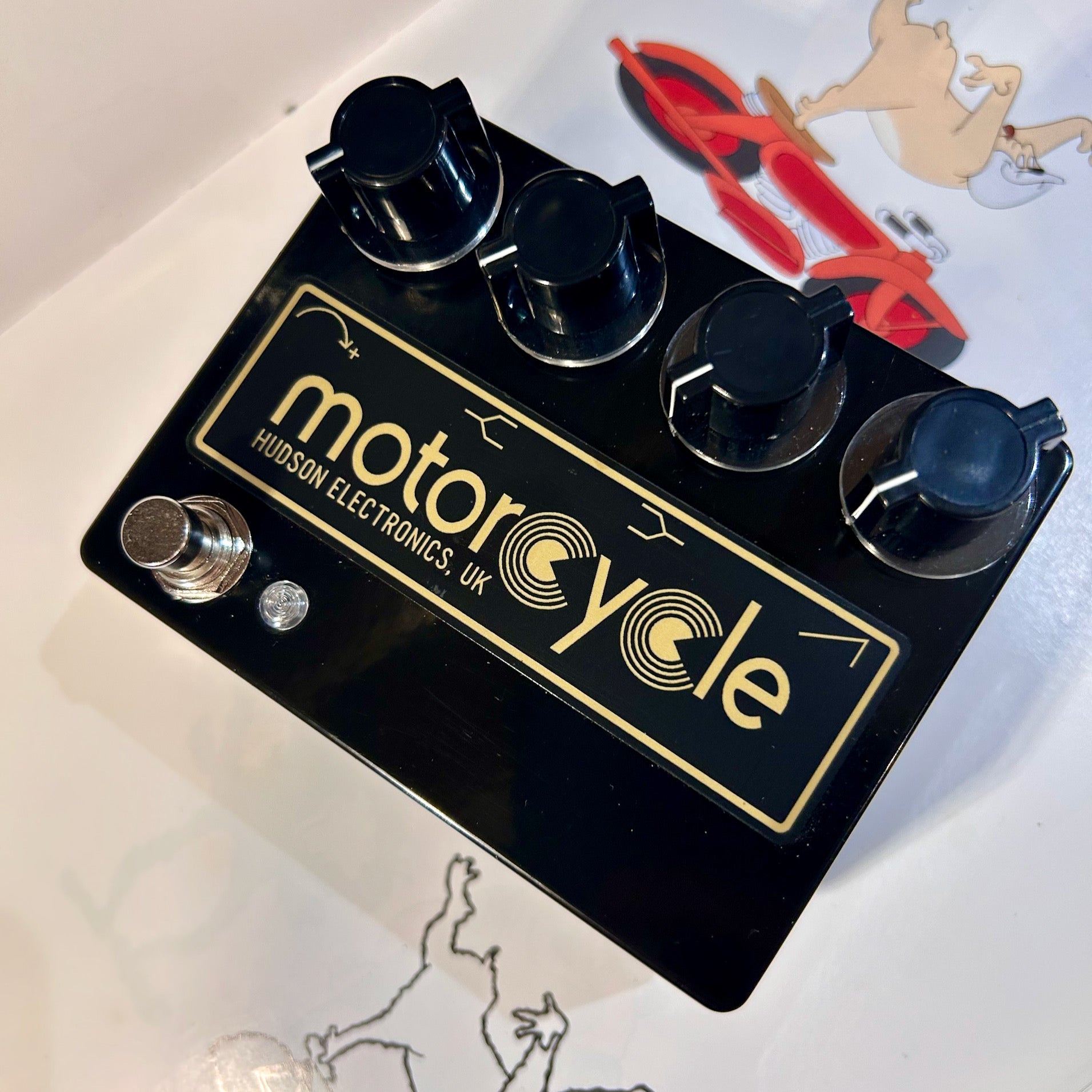 hudson motorcycle pedal Motorcycle Overdrive – Joe's Pedals
