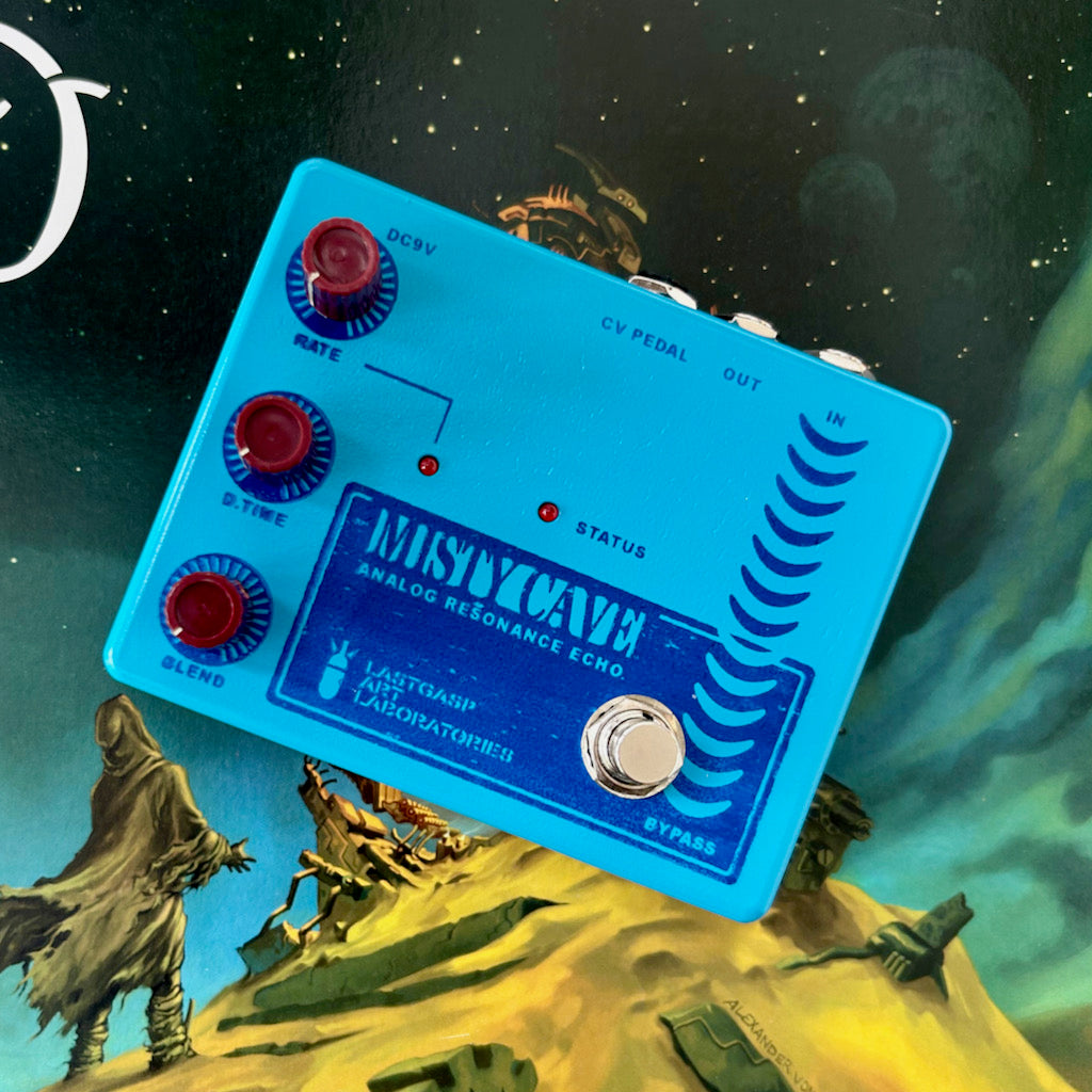 MISTY CAVE analog resonance echo – Joe's Pedals