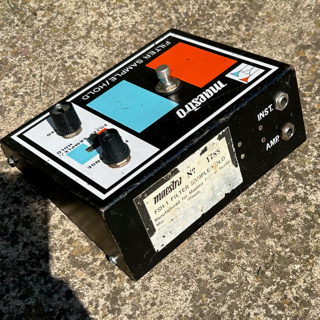 sample and hold guitar pedal MAESTRO FSH-1 Filter Sample Hold – Joe's Pedals