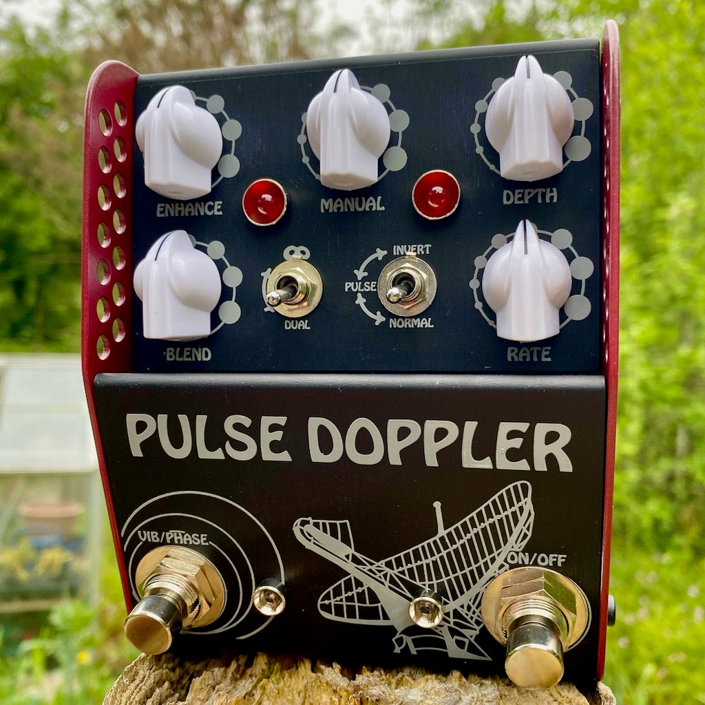 pedal doppler Pulse Doppler Analog Phaser - Vibrato