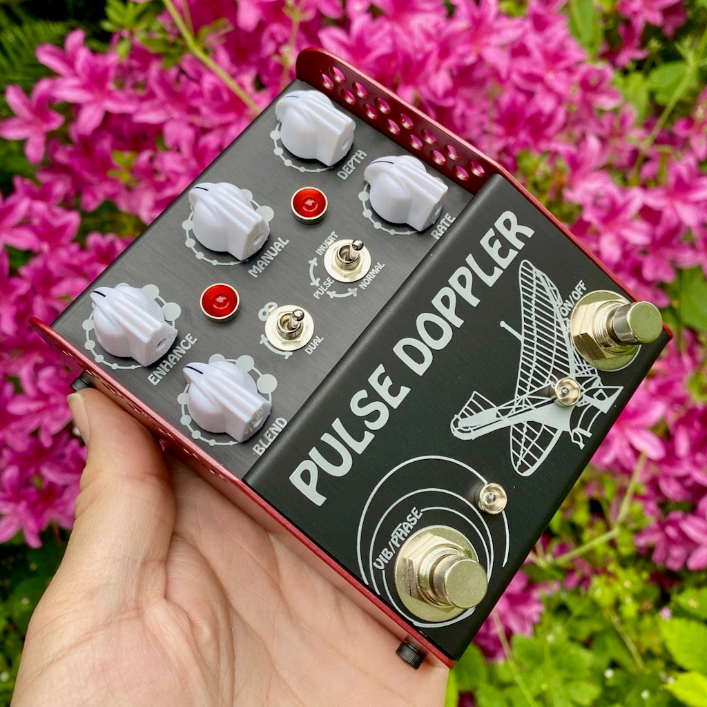 pedal doppler Pulse Doppler Analog Phaser - Vibrato