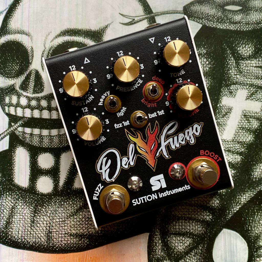 fuzz pedal shootout The Del Fuego Fuzz & Boost – Joe's Pedals
