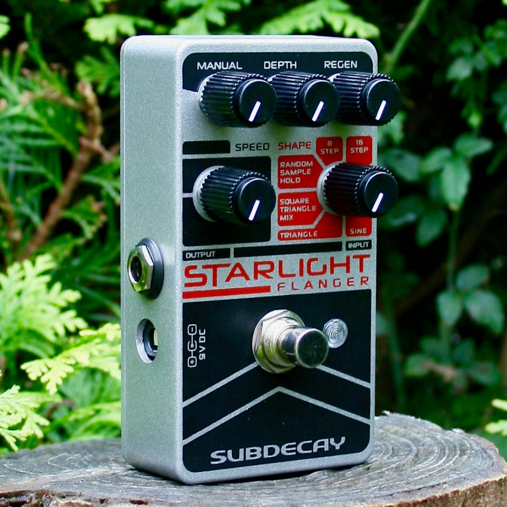subdecay pedals Starlight Flanger MKII (ex demo) – Joe's Pedals