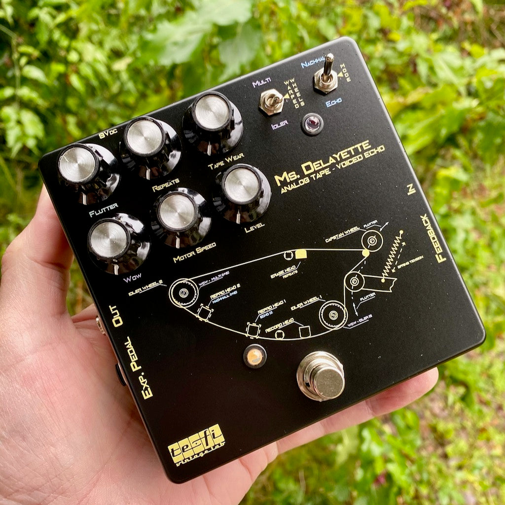 Ms. DELAYETTE Analog tape voiced Echo/Reverb Joe's Pedals