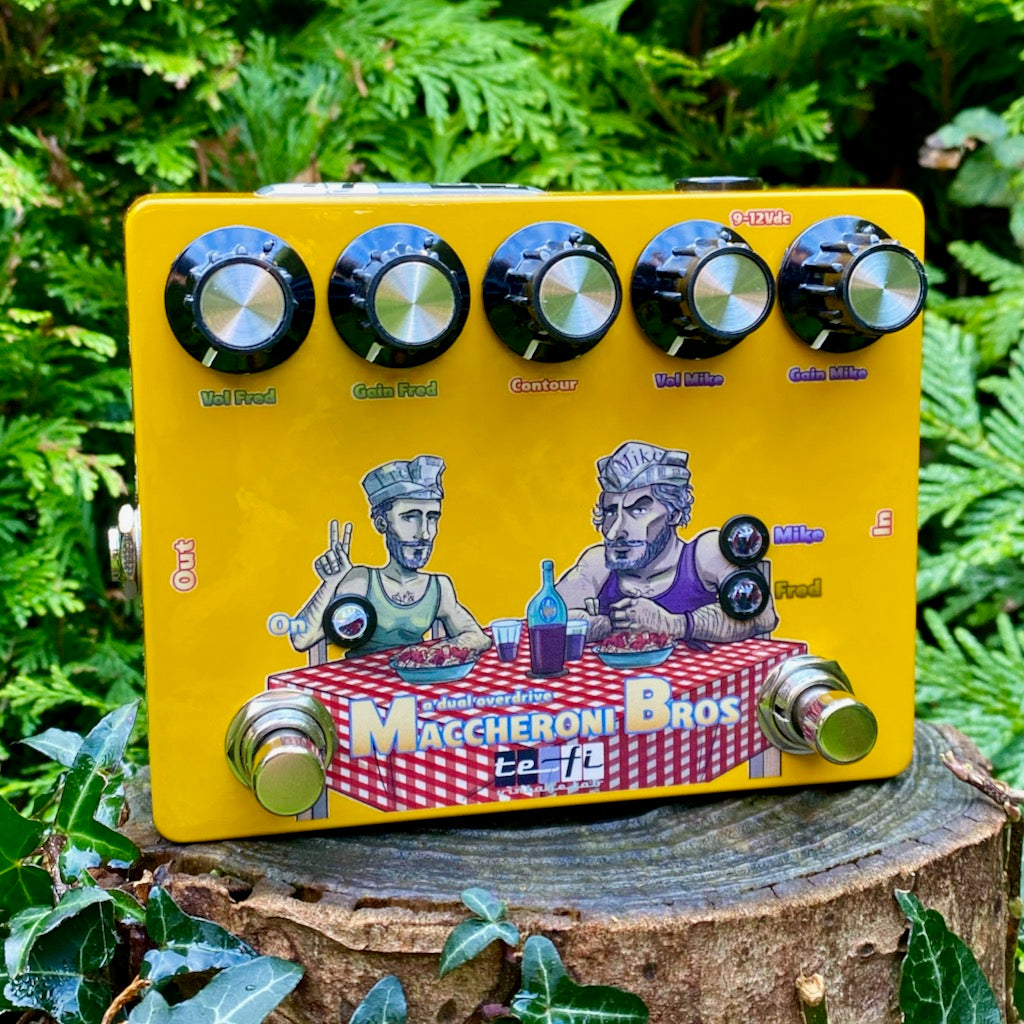 Maccheroni Bros – American-voiced dual overdrive – Joe's Pedals