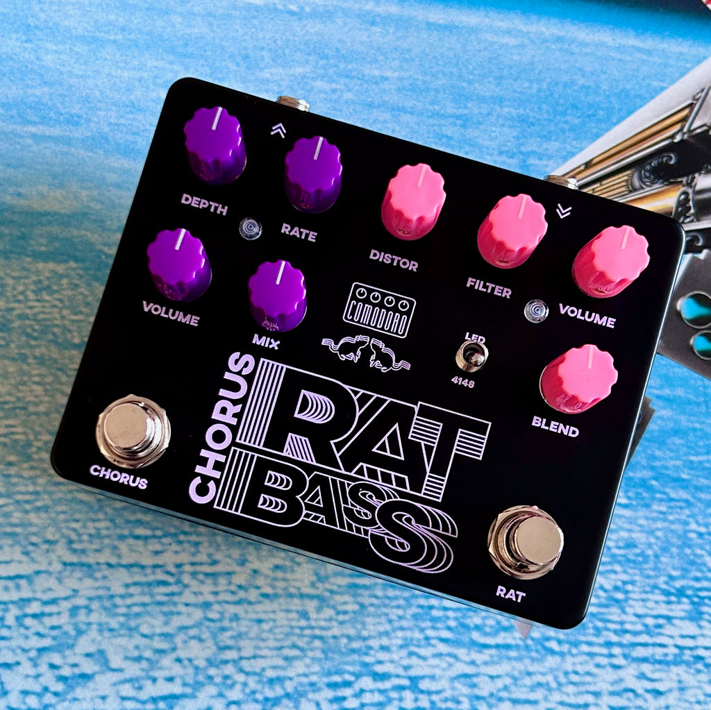 rat bass distortion pedal Chorus Rat Bass – Joe's Pedals