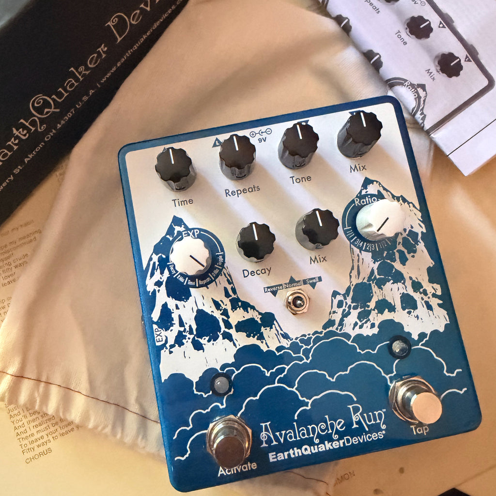 Avalanche Run™ Stereo Reverb & Delay with Tap Tempo