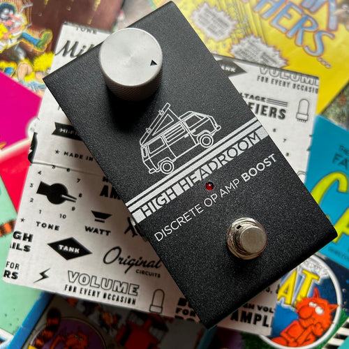 High Headroom Boost Pedal