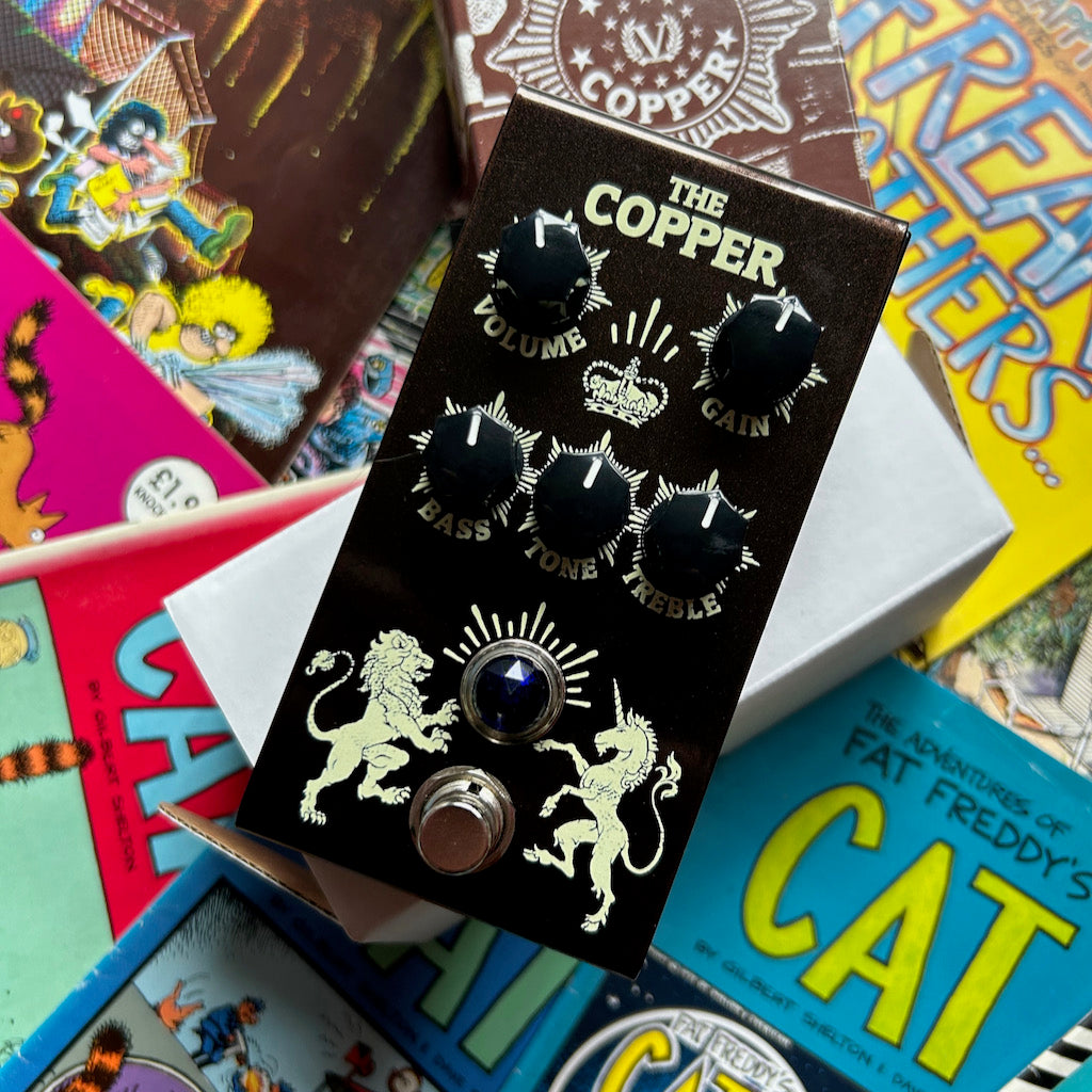 The Copper amp overdrive pedal